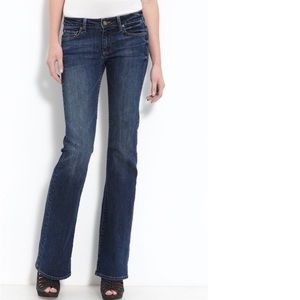 Paige Hollywood Hills dark blue stretch jeans